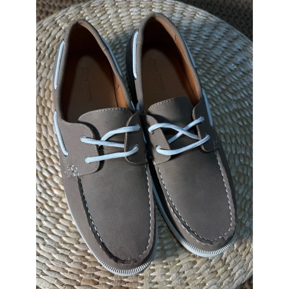 Club Room Elliot Men's Tan‎ Boat Shoes Slip On Comfort Size 11M